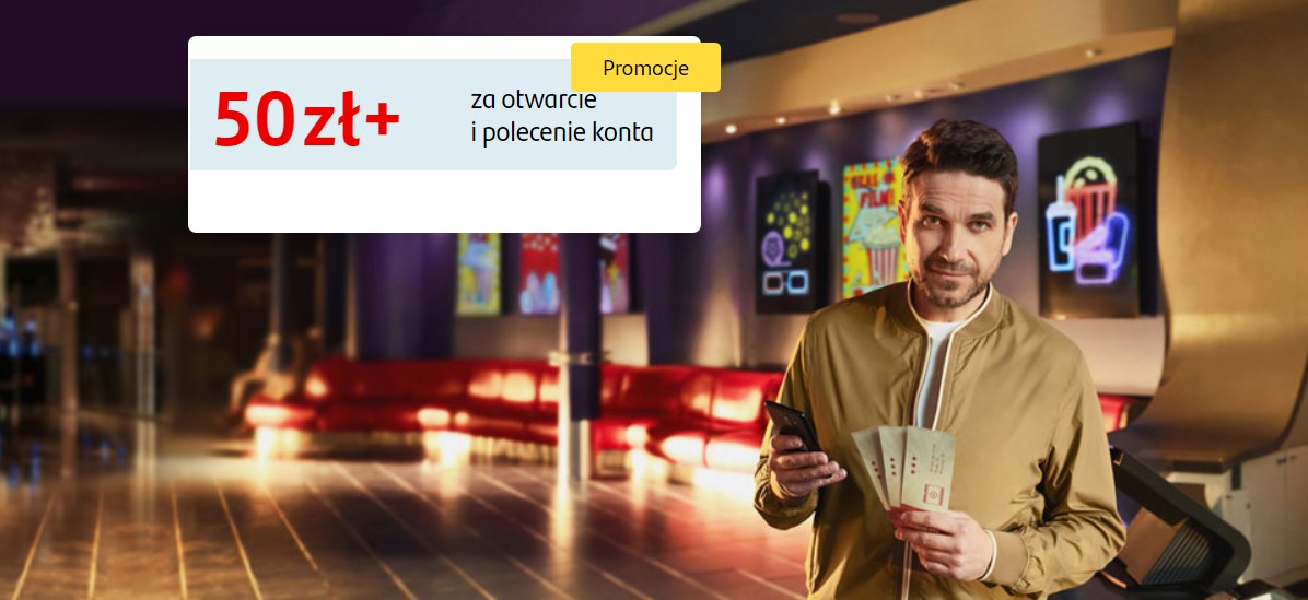 50 zl z polecam moj bank santander
