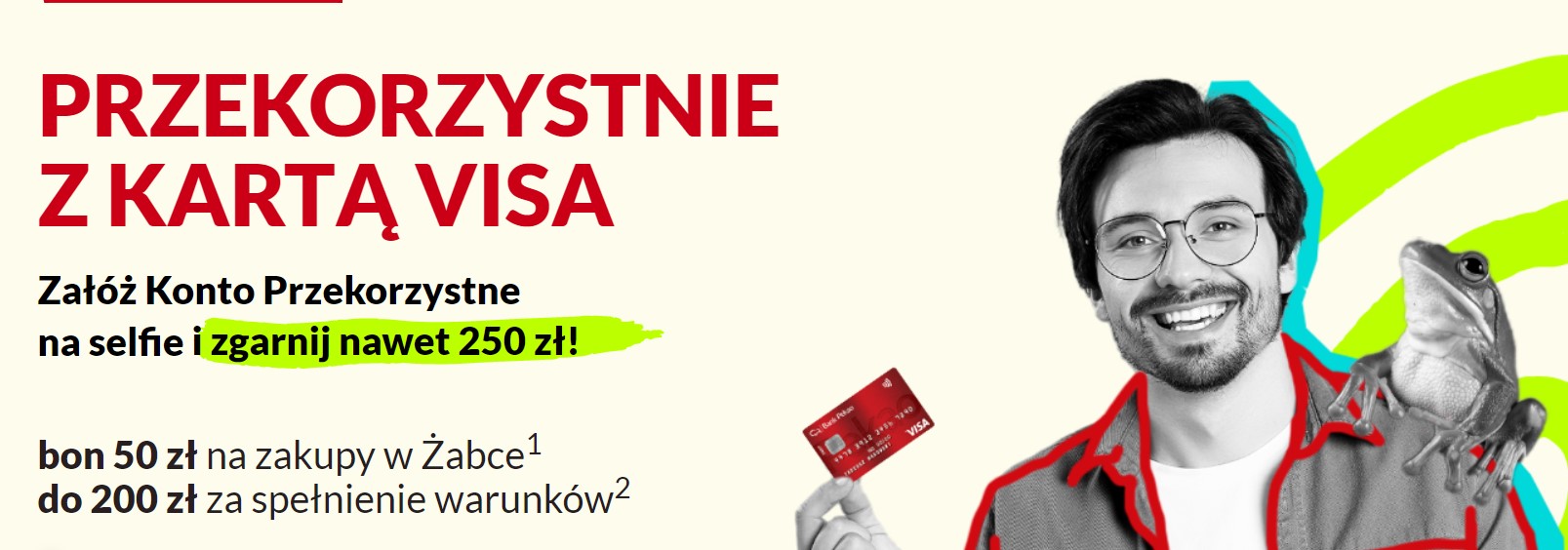 Przekorzystnie z karta visa